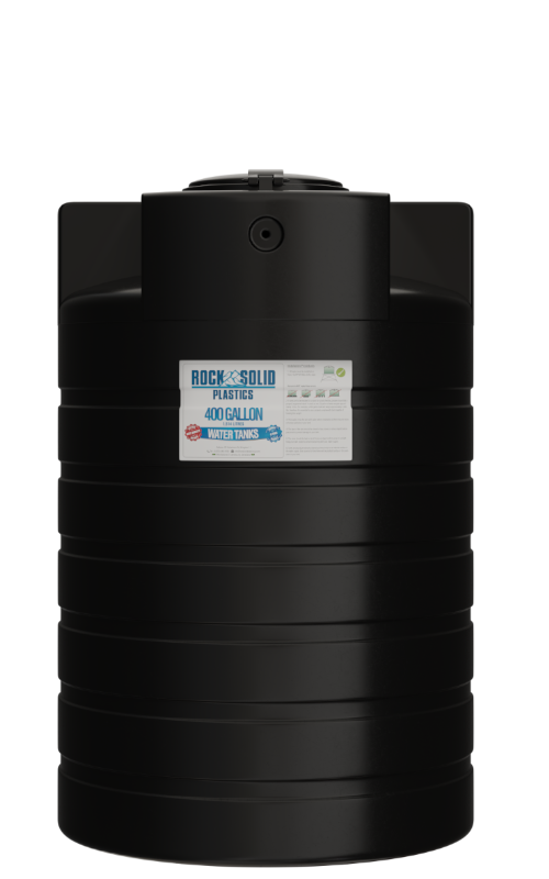 400 Gallons Water Tank RockSolidPlastics